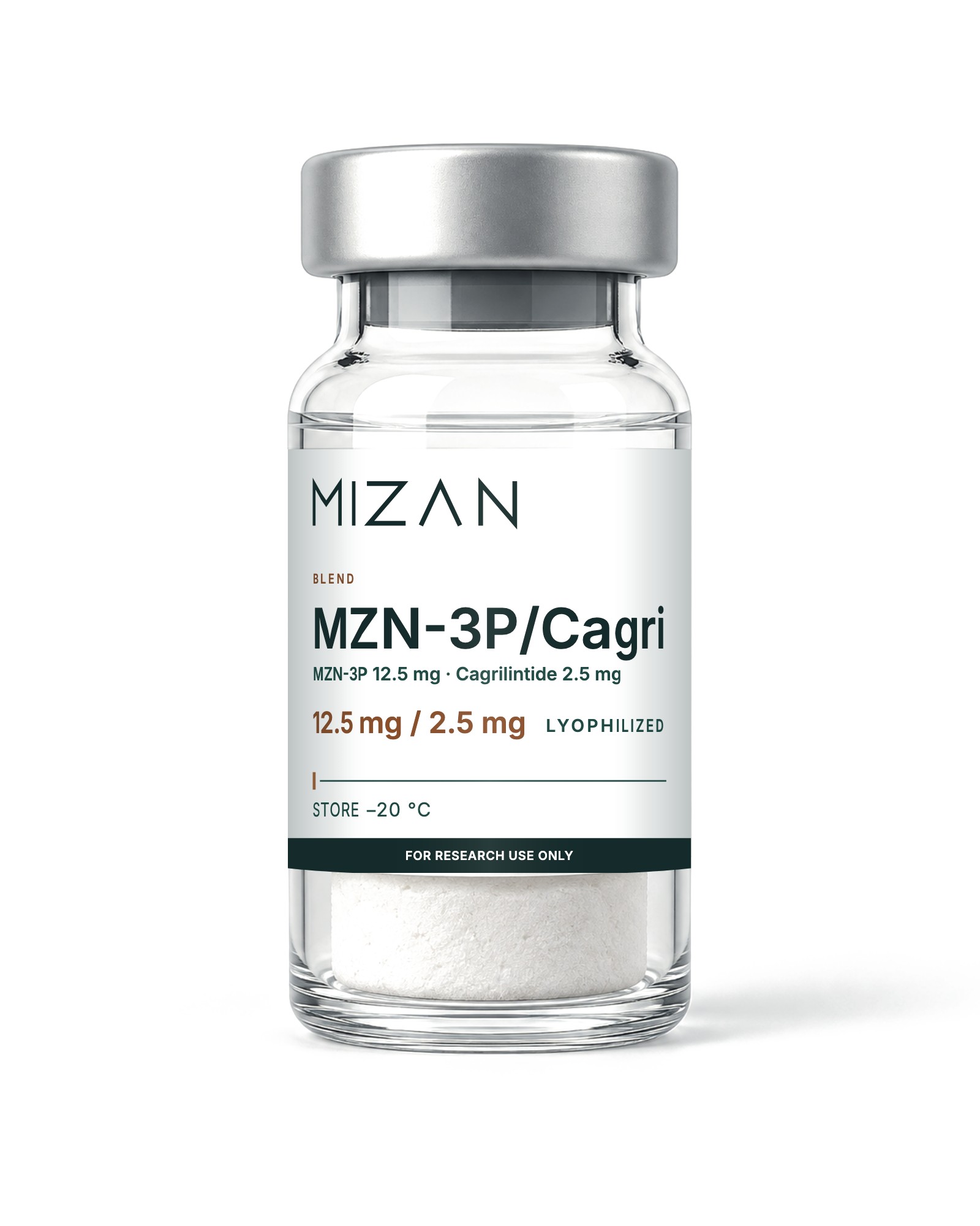 MZN-3P + Cagrilintide Blend (Retatrutide / Cagrilintide) vial