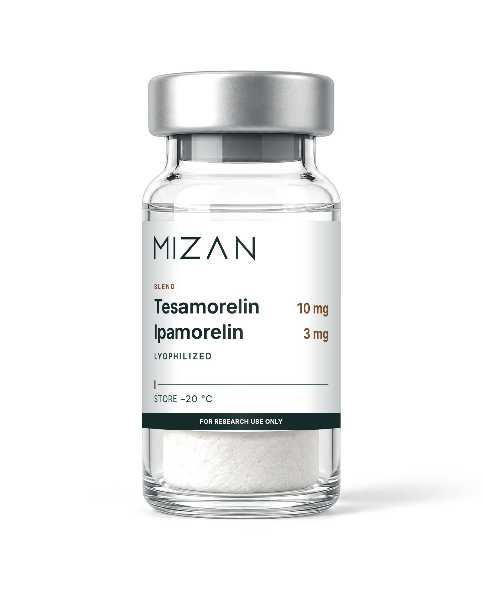Tesamorelin + Ipamorelin Blend vial